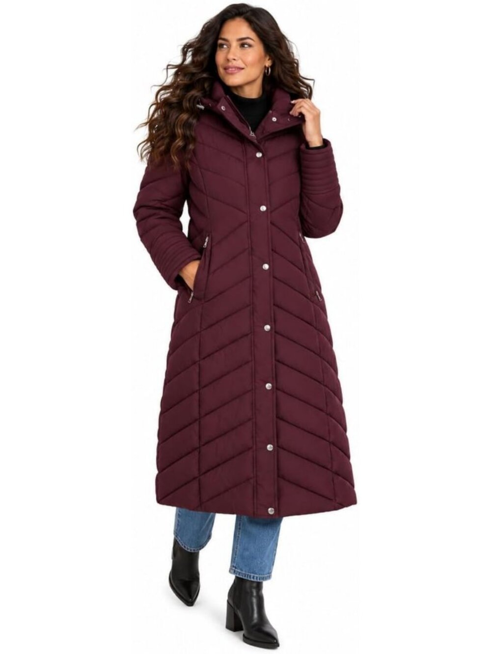 Cozy Heavyweight Maxi Puffer Coat with Hood | Women's Winter Jacket